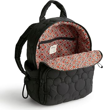 Vera Bradley Disney Featherweight Small Banbury Backpack Moonless Night | Womens Quilted Purse for Travel & Work with Adjustable Straps