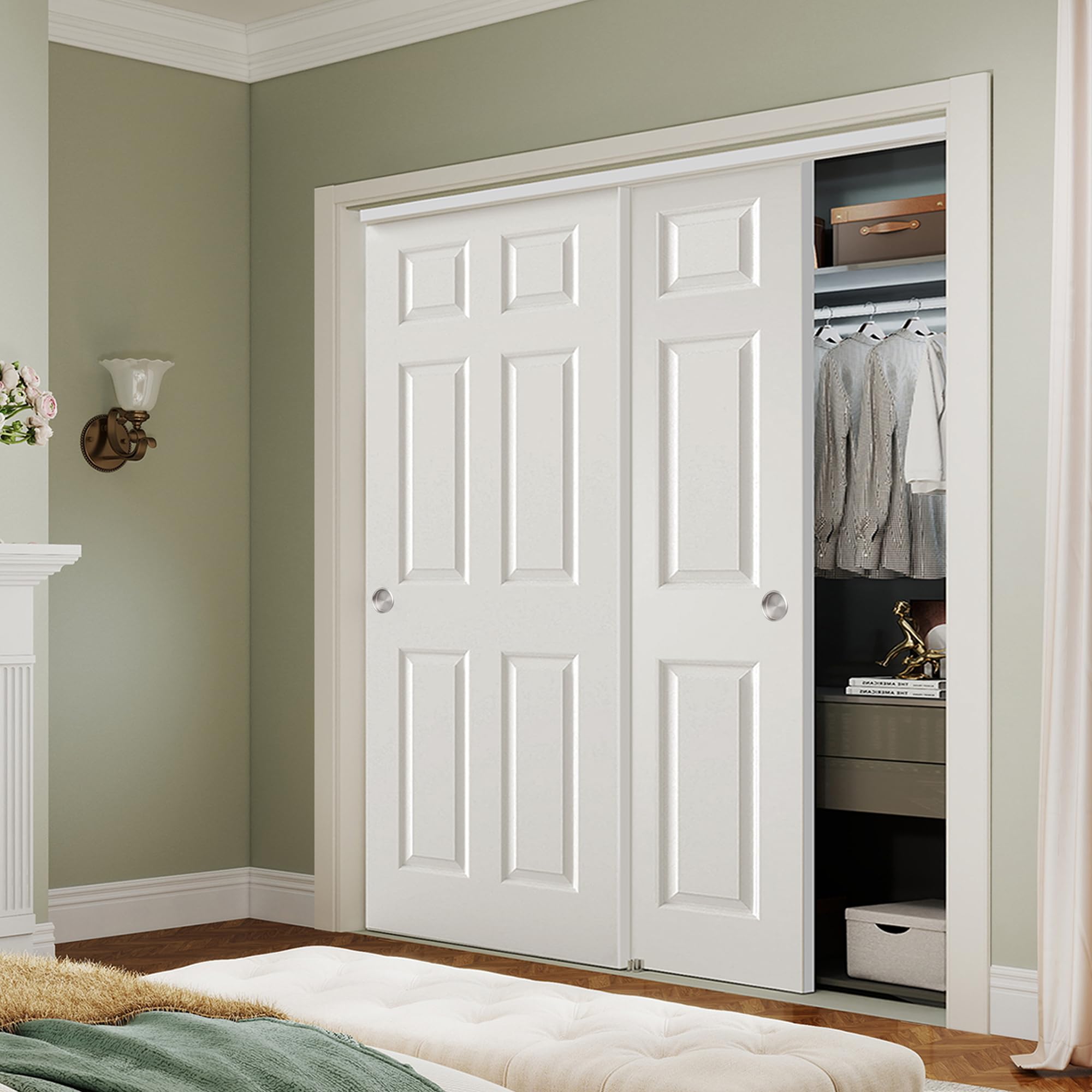 Photo 1 of *** BRAND NEW FACTORY SEALED***. BARNSMITH 72x80 in Bypass Sliding Closet Door