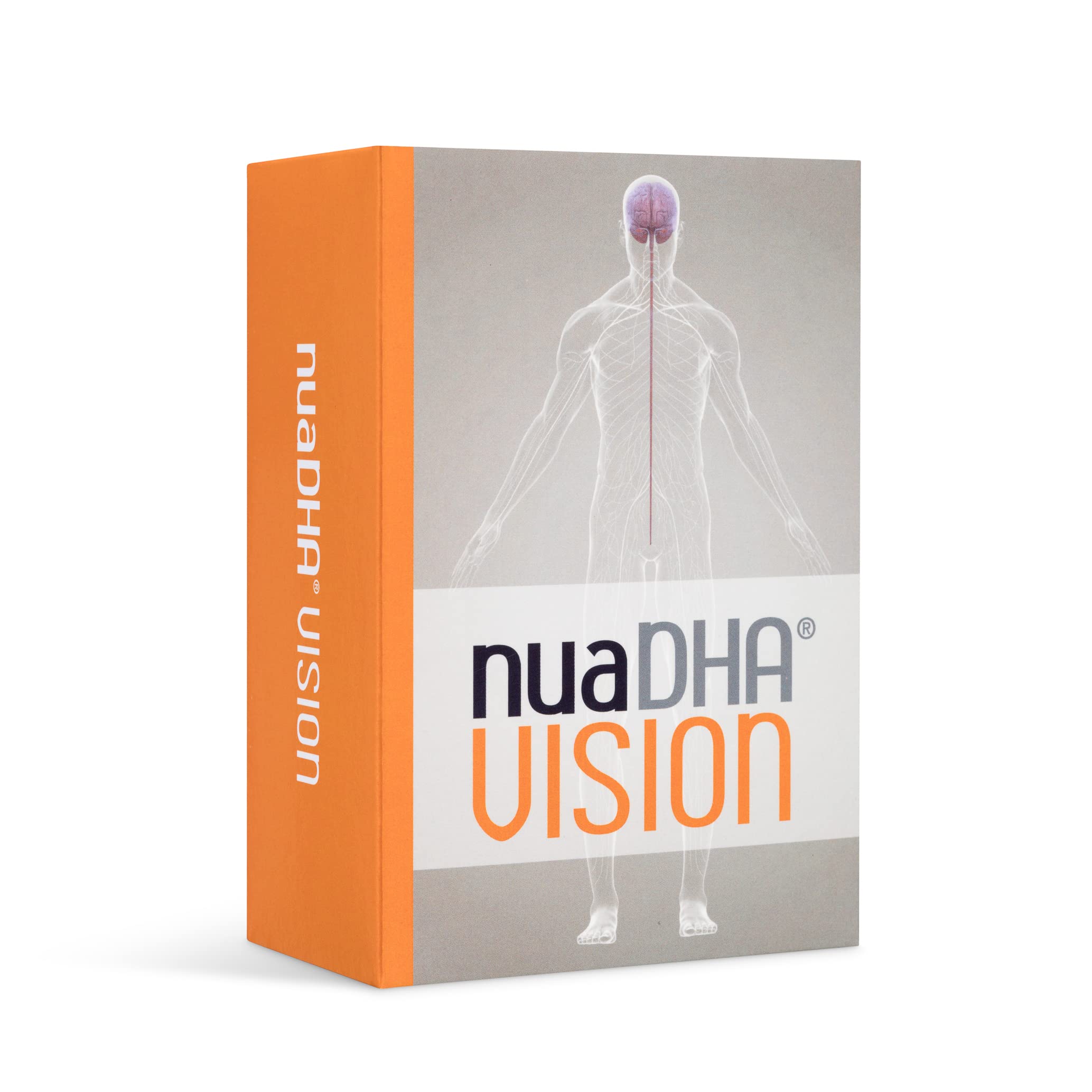 Nua Biological - NuaDHA Vision, Complemento Alimenticio para la Salud Visual - con Vitaminas, Minerales y Concentrado de DHA de Alta Pureza - 30 Cápsulas + 30 Perlas de Gelatina Blanda