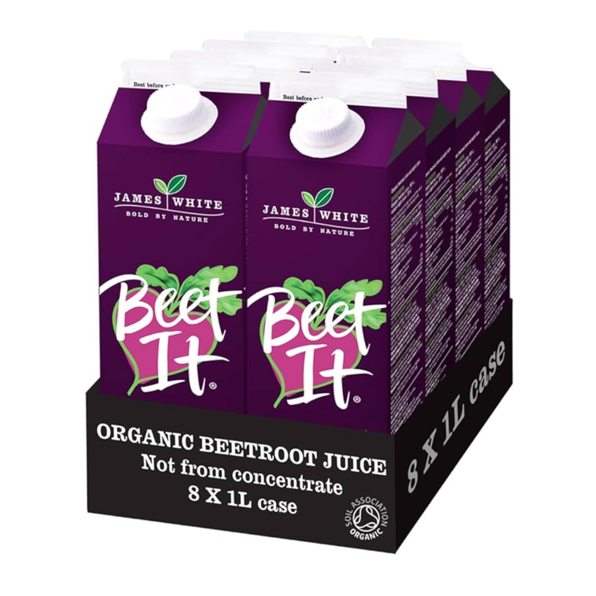 Organic Beetroot Juice (1 Litre x 8) Picked and Pressed