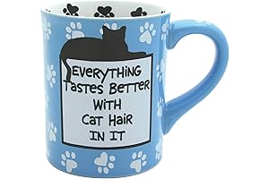 Spectrum Designz “Cat Hair” Stoneware Coffee Mug - 16 oz.