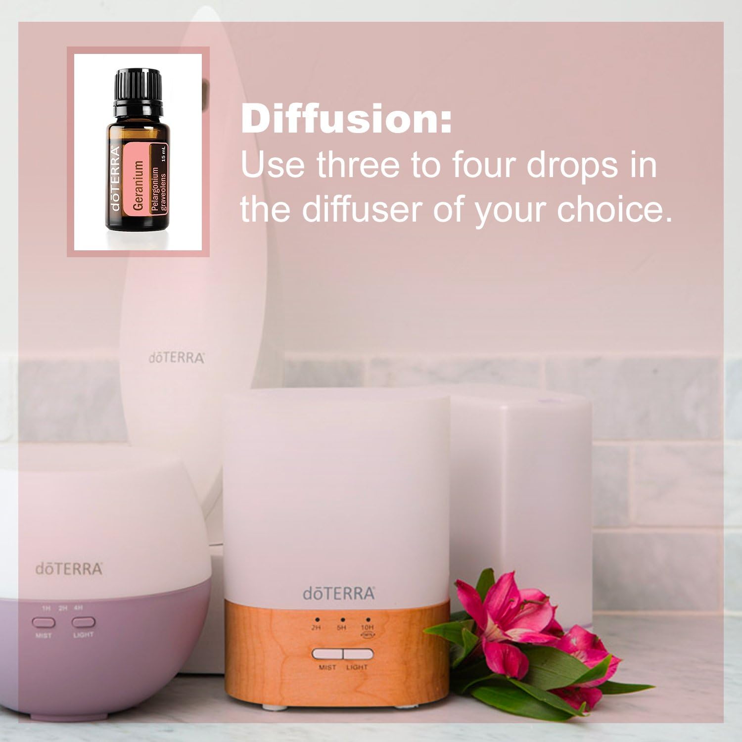 doTERRA Geranium Essential Oil - 15 mL