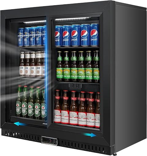 Bluelinecool BBD230S 7.4 cu ft Beverage Cooler Black