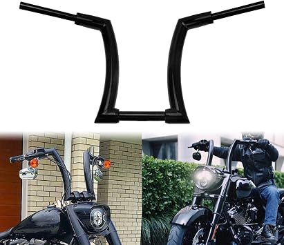 12 14 16 Ape Handlebars Hangers 2 inch Z Handle Bar Fit For Harley Sportster Touring Road Glide Street Glide Black 16