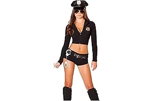 Women's Seductive and Daring Cop Bodysuit