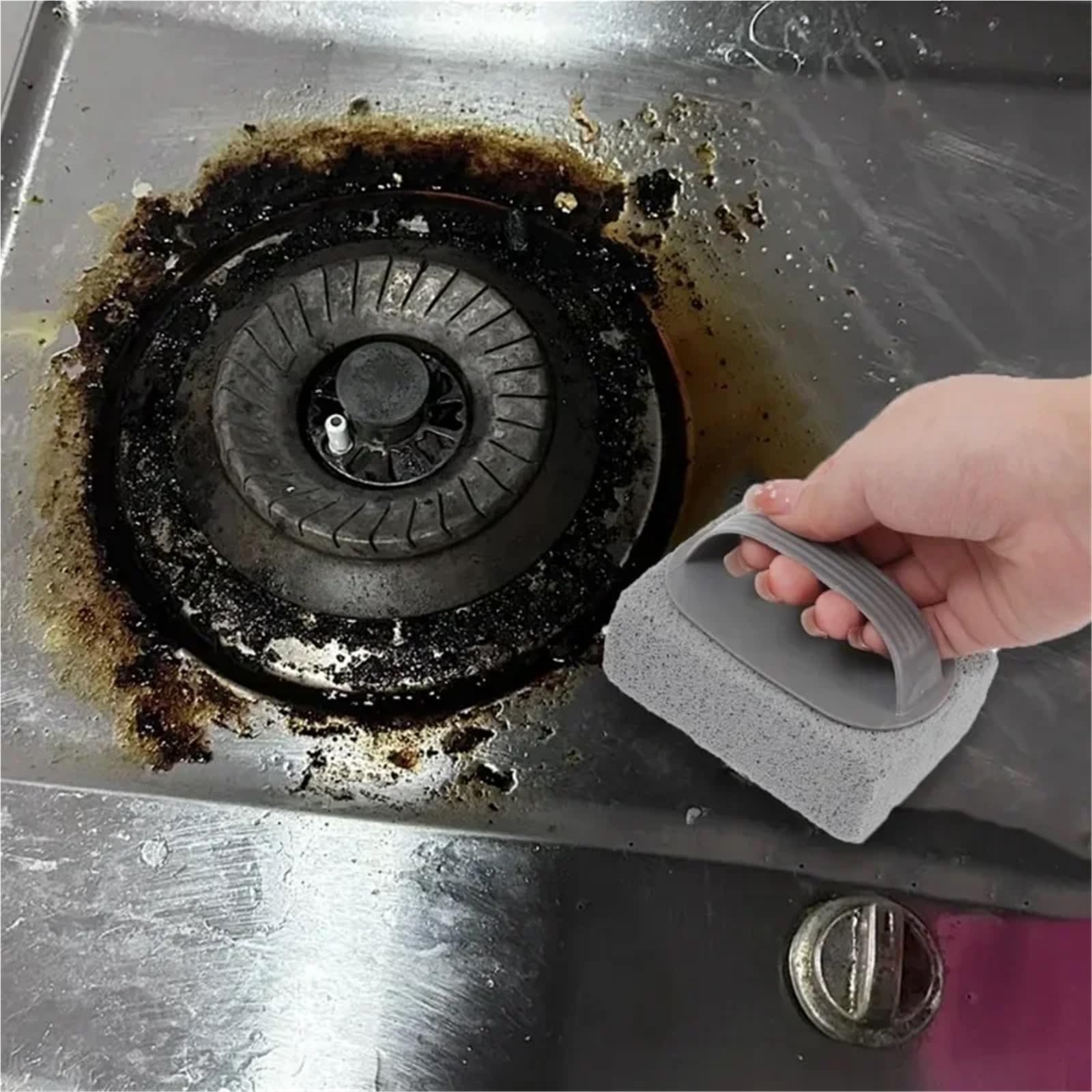 Brosse à Vaisselle 6pcs Cleaning Brush Kitchen Sinks Pot pour Laver La Vaisselle
