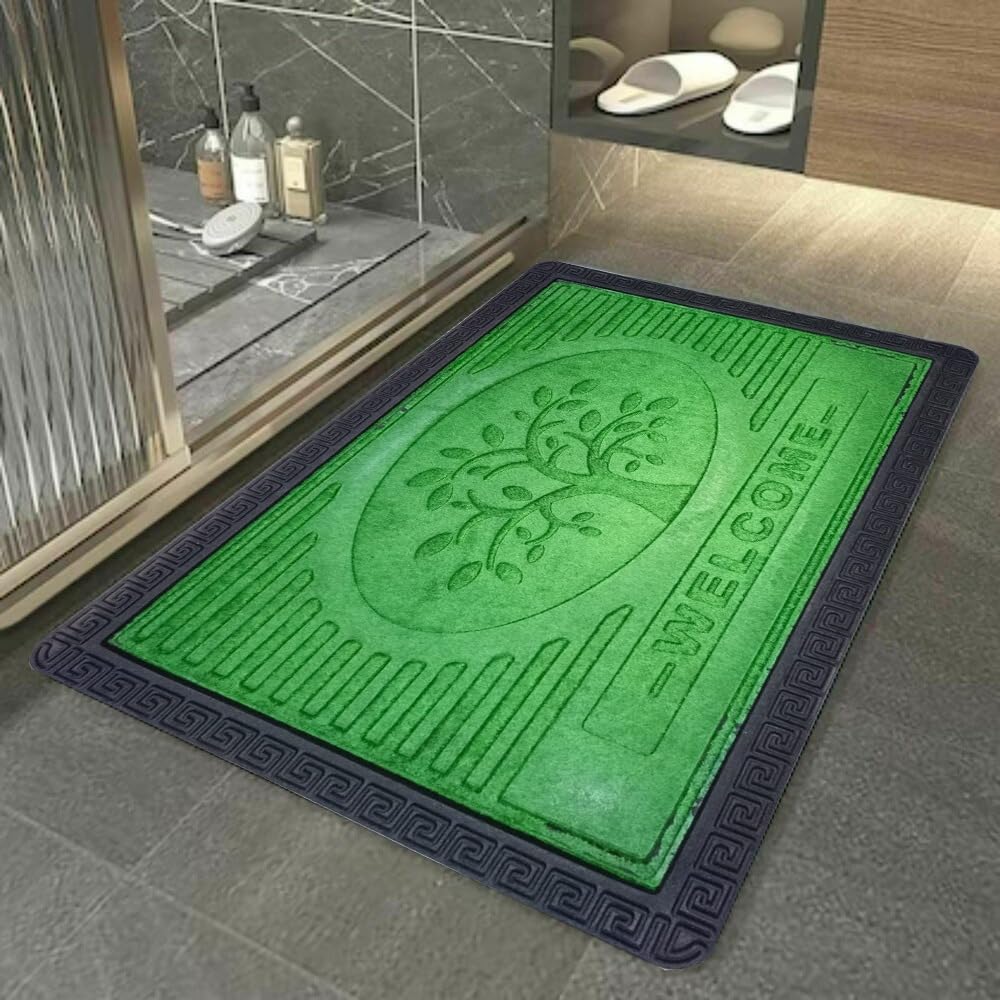 Waco Creation Polypropylene Anti Slip Door Mat for Home Entrance (40 x 60 CM, Green) (B0B49LG6N3) Amazon Price History, Amazon Price Tracker