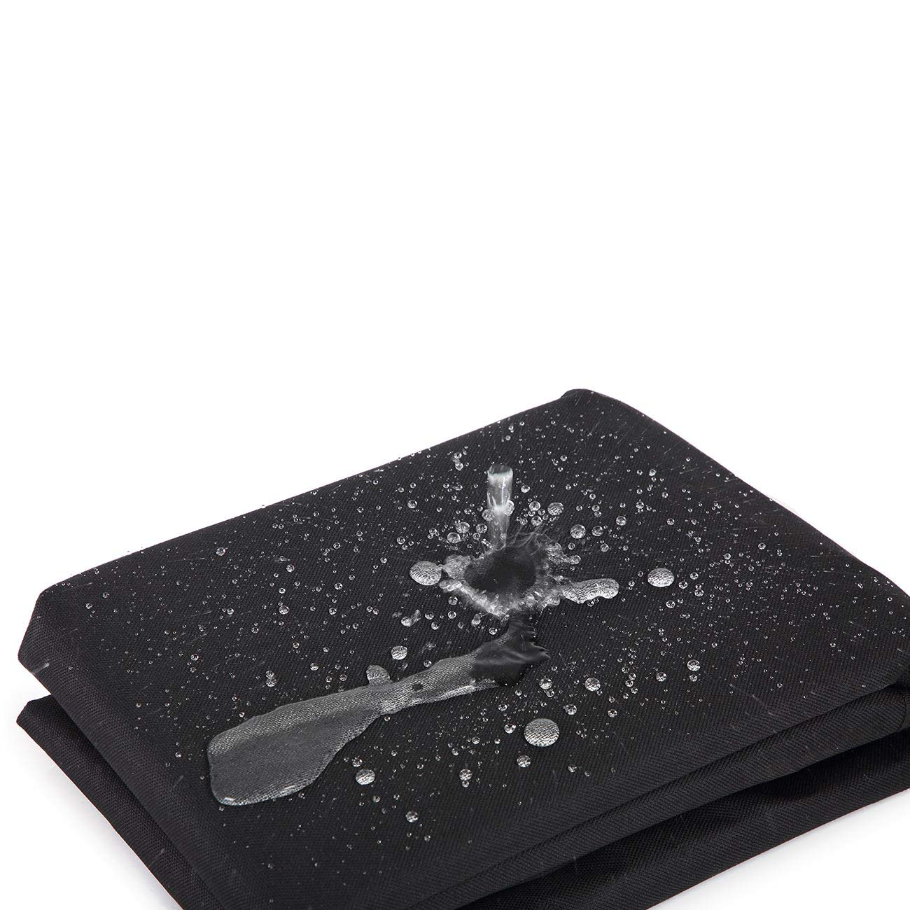 Funda para Barbacoa Impermeable 600D Oxford 147x61x122 cm Protectora Jardín para Parrilla de Carbón
