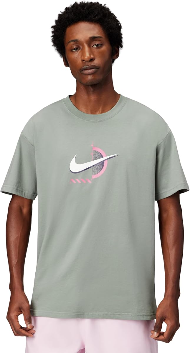 Nike Camiseta de baloncesto holgada con gráfico para hombre