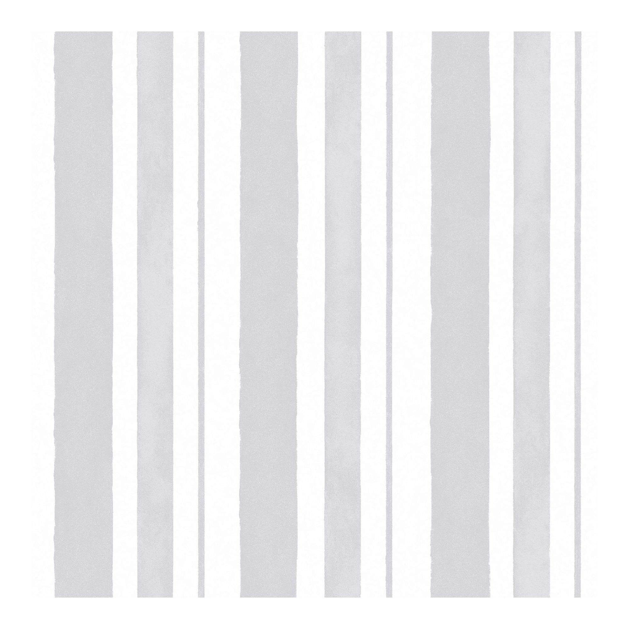 Shabby Chic By Rachel Ashwell® Grey Watercolour Stripe Wallpaper