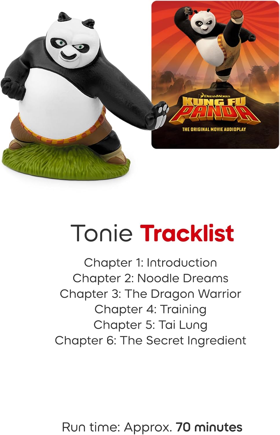 Tonies Po Audio Toy Figurine from Kung Fu Panda
