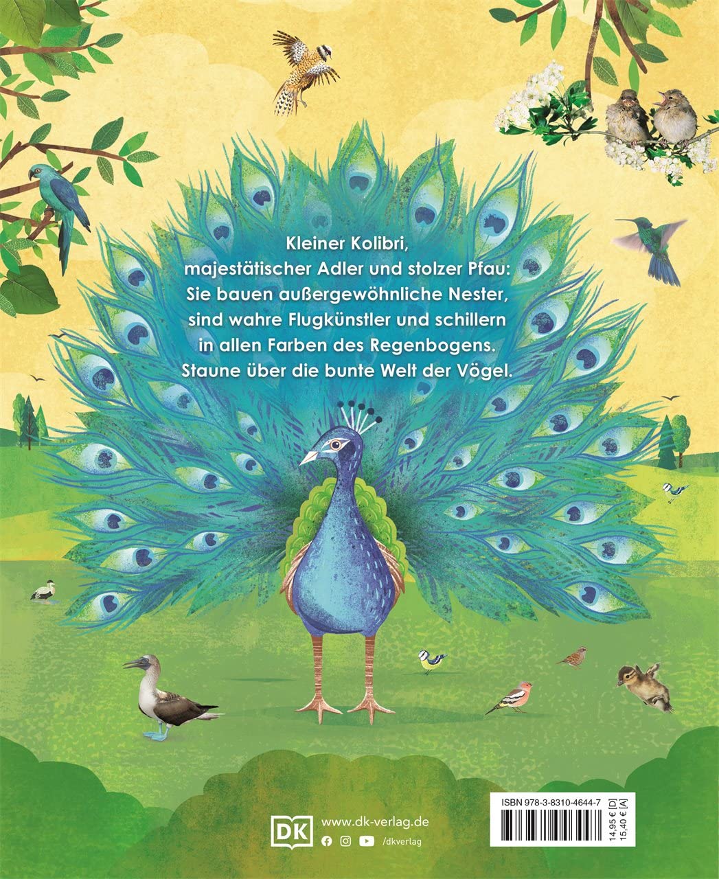 Die schillernde Welt der Vögel: Ein farbenprächtiges Natursachbuch. Für Kinder ab 7 Jahren