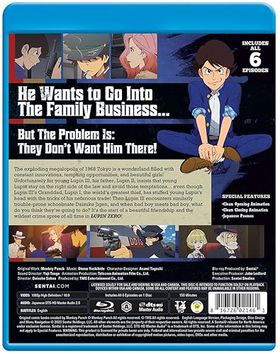 Miniatura 3 de LUPIN ZERO COMPLETE COLLECTIONBD