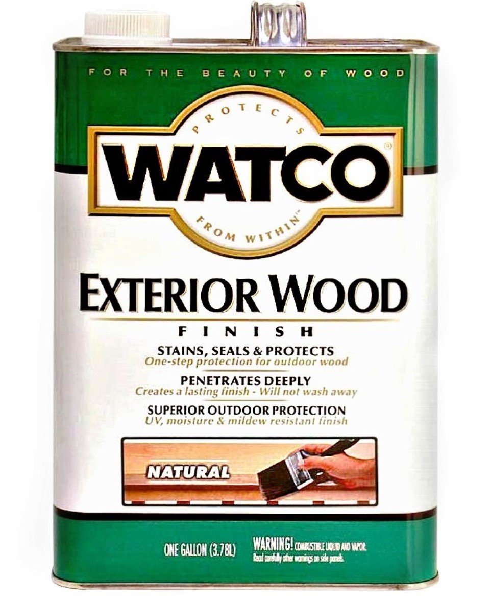 RustOleum 67731 WATCO Exterior Wood Oil Finish for Outdoor Wooden
