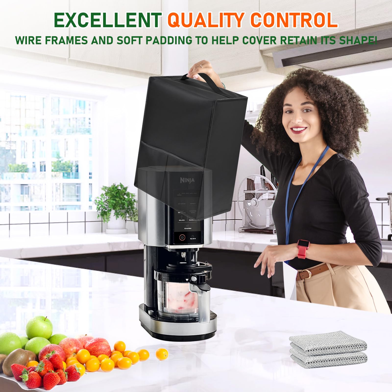 Copertura Protettiva Per Ninja Creami - Impermeabile E Antipolvere Con Tasche