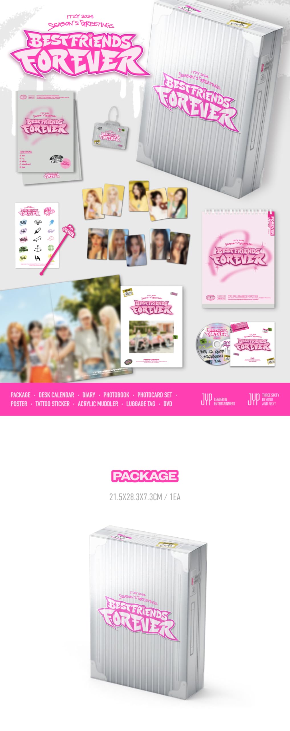 Dreamus ITZY 2024 Season's Greetings [2024 Best Friends Forever]