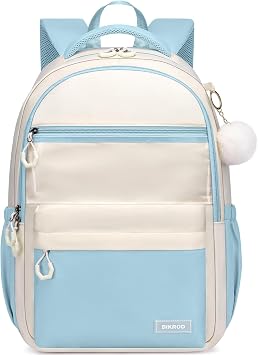 BIKROD Large Girls School Backpack for College Women Middle High School Teens Cute Bookbag Travel Daypack