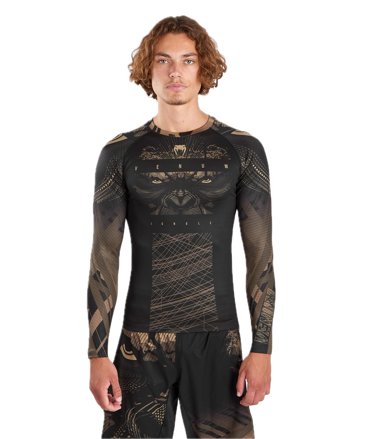 Venum Gorilla Jungle Rashguard Manches Longues T-Shirt Homme (Lot de 1)