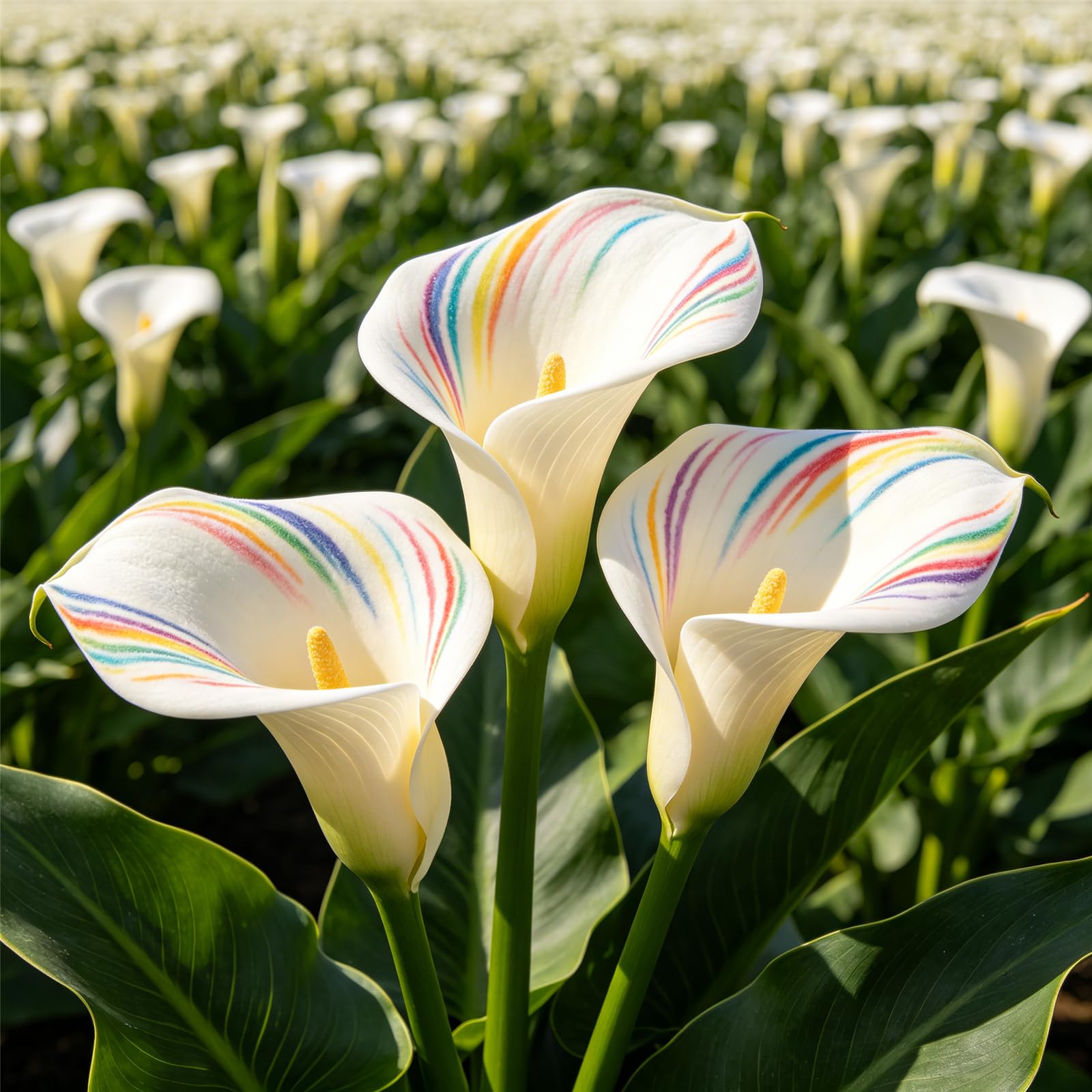 Perennial Calla Lily Bulbs for Planting-Vigorous Growth,Excellent Display,Ideal for Garden&Yard,Beginner Friendly-2bulbs-D