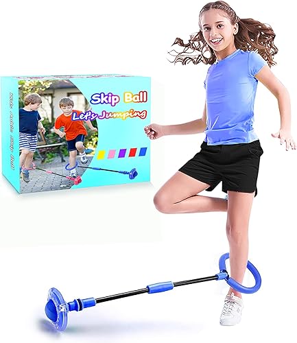 Pelota de saltar para niños, juguetes plegables para saltar el tobillo, anillo de salto intermitente, colorido deportes, pelota oscilante, fitness,