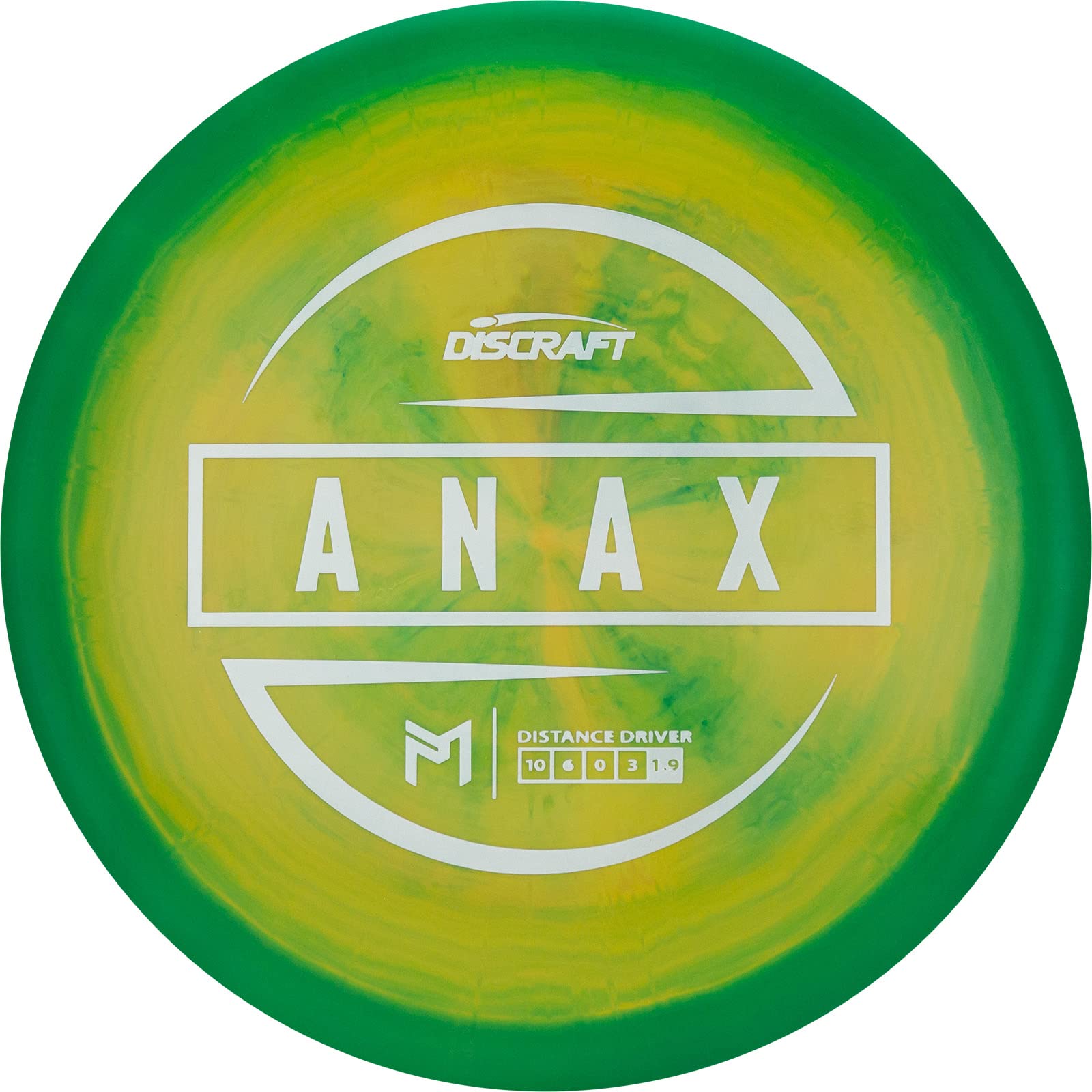 Discraft Discraft's Paul McBeth 173-174 Gram Anax Golf Disc Driver s Gramm Golfscheibe, Colros können variieren