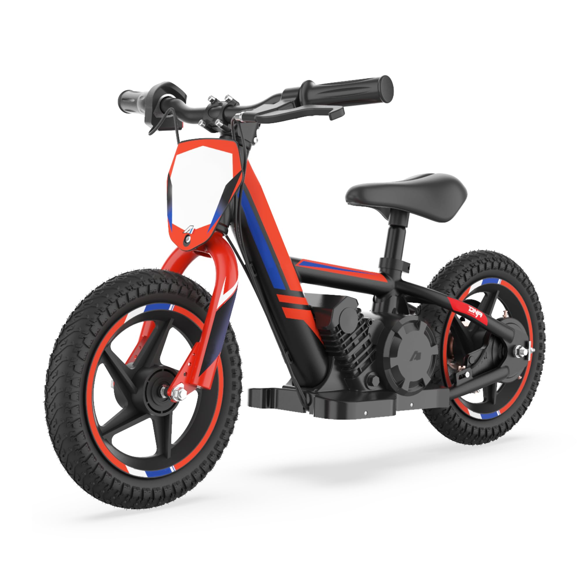 Electric Dirt Bike for Kids 3-6, 170W Racing Experience Lightweight Motorcycle, New Aluminum Frame with 2 Power Modes, 24V Detachable Battery, 12 Inch Knobby Tires