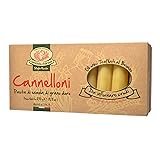 Rustichella d'Abruzzo Cannelloni - 20 Large Pasta Tubes for Stuffing - Classic Durum Wheat Pasta from Italy, Perfect for Baking