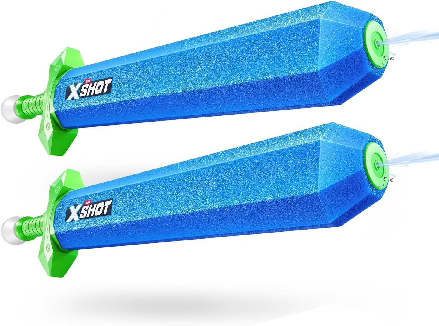 XSHOT Water Warfare Sword 2 Pack, Dual Play Toy, Sword Play and Water Battles, Big Toy for Children, Teen and Adults