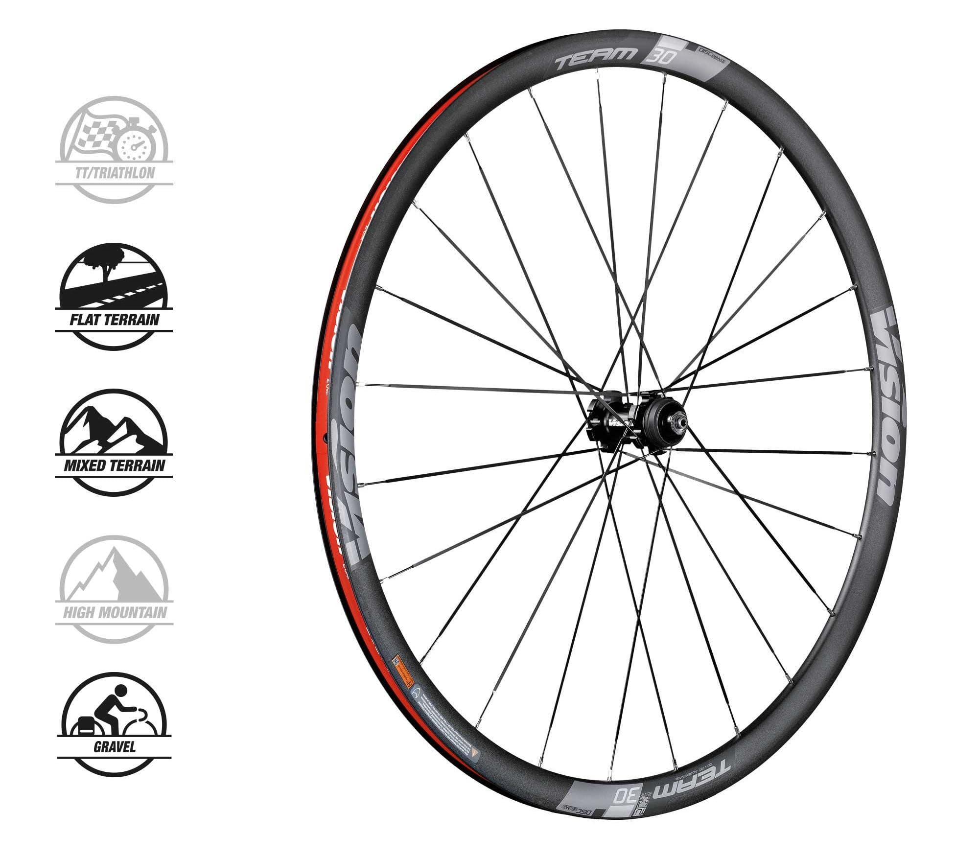 Amazon | Vision (ヴィジョン) 自転車 ホイールセット WH Team30 DB-CL