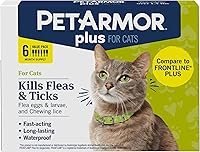 Vista 10 de PetArmor Plus - Prevención de pulgas y garrapatas para perros, tratamiento de pulgas y garrapatas para perros pequeños, 3 dosis, impermeable