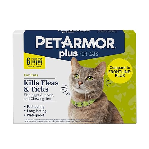 PetArmor Plus Flea and Tick Prevention for Cats over 1.5