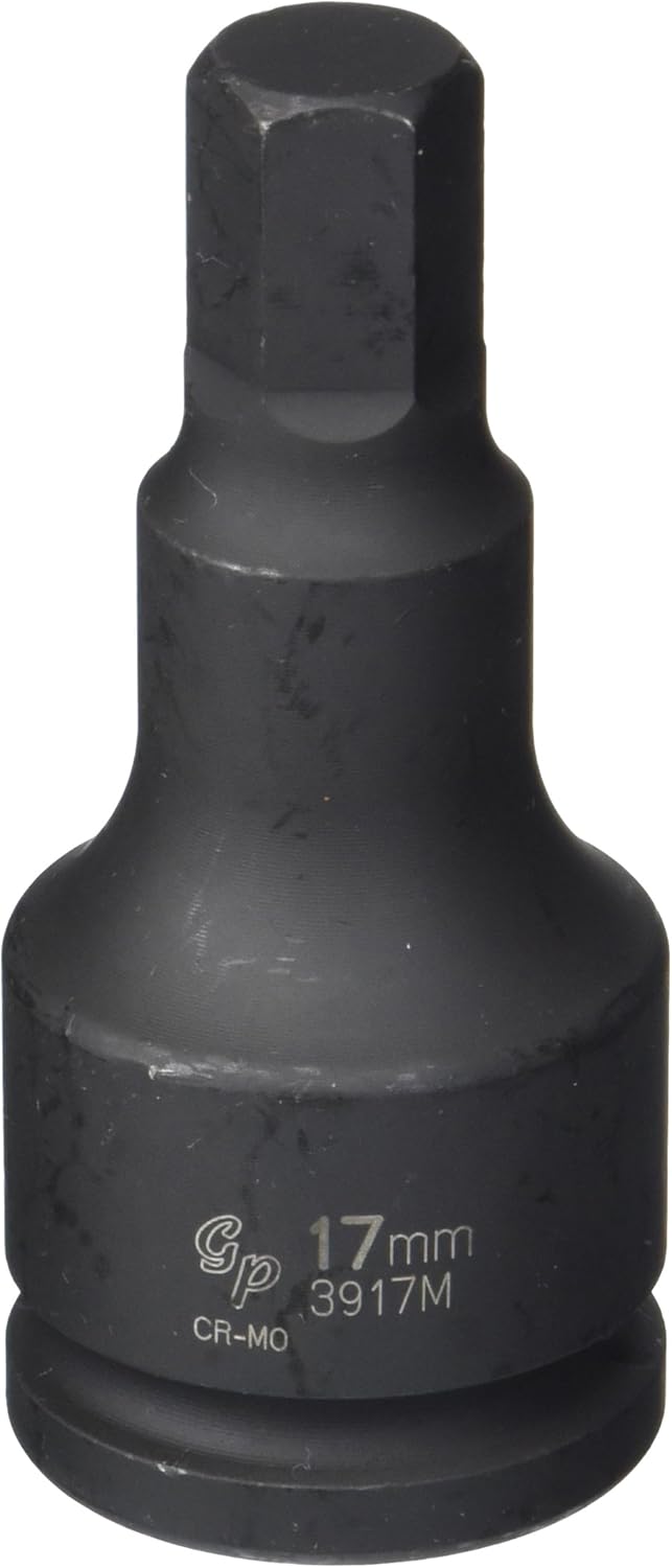 Grey Pneumatic (3917M 3/4" Drive x 17mm Hex Driver Socket Tools & Home Improvement