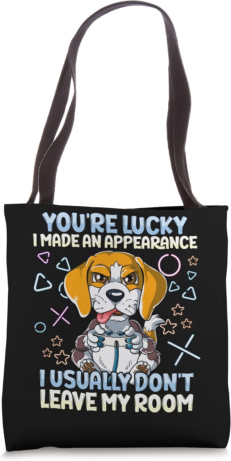 Leave My Room Gamer Tote Bag
