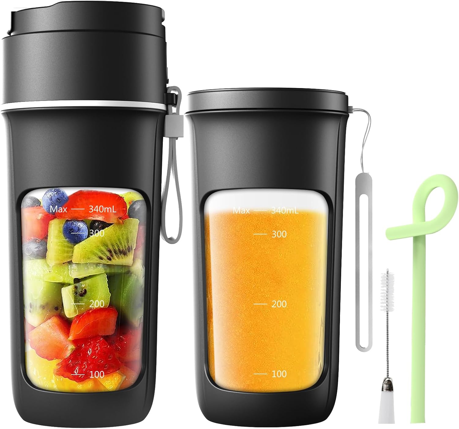 Elechelf Portable Blender for Shakes and Smoothies,Travel Blender USB