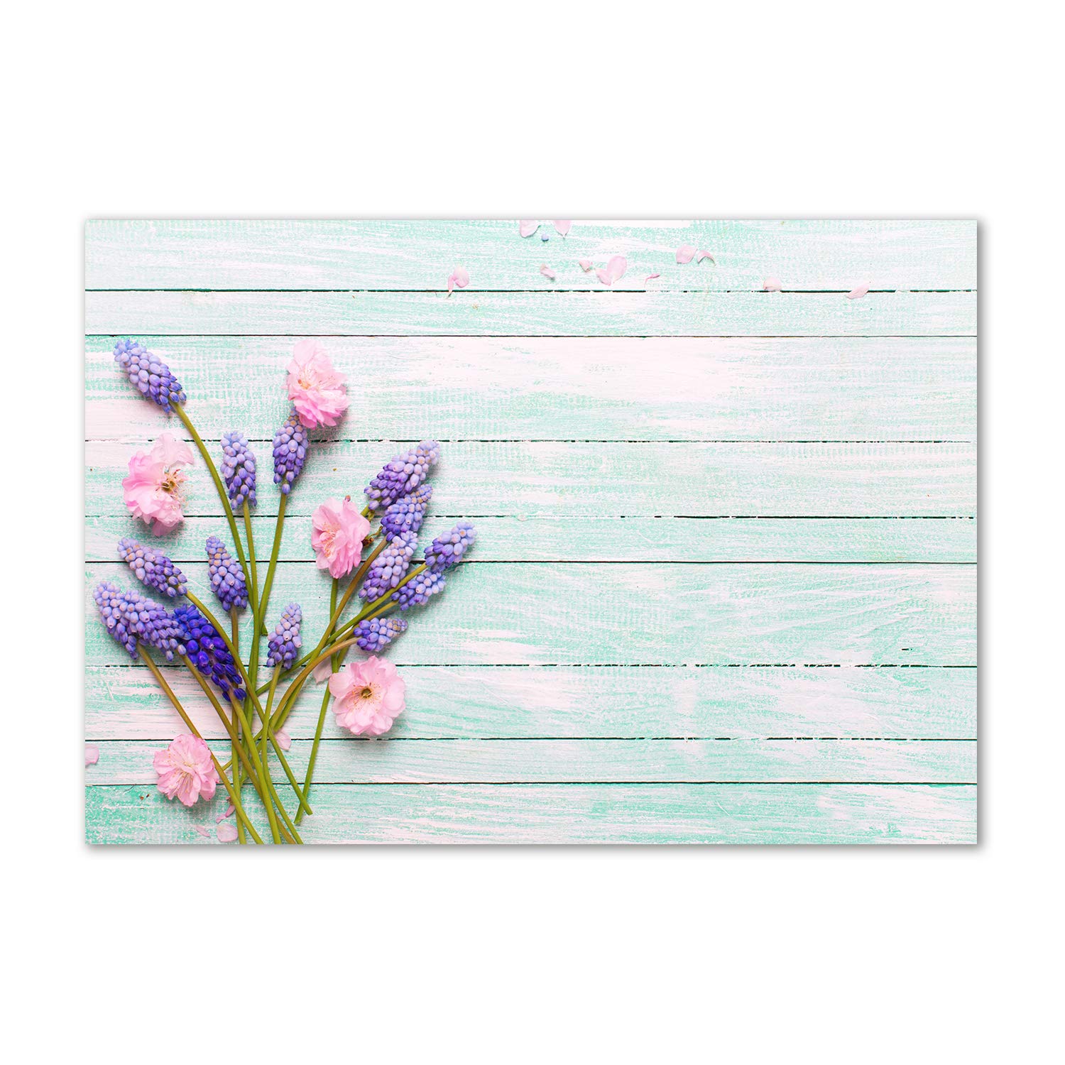 Image plexiglas lavande sur bois Tulup pour ambiance provençale