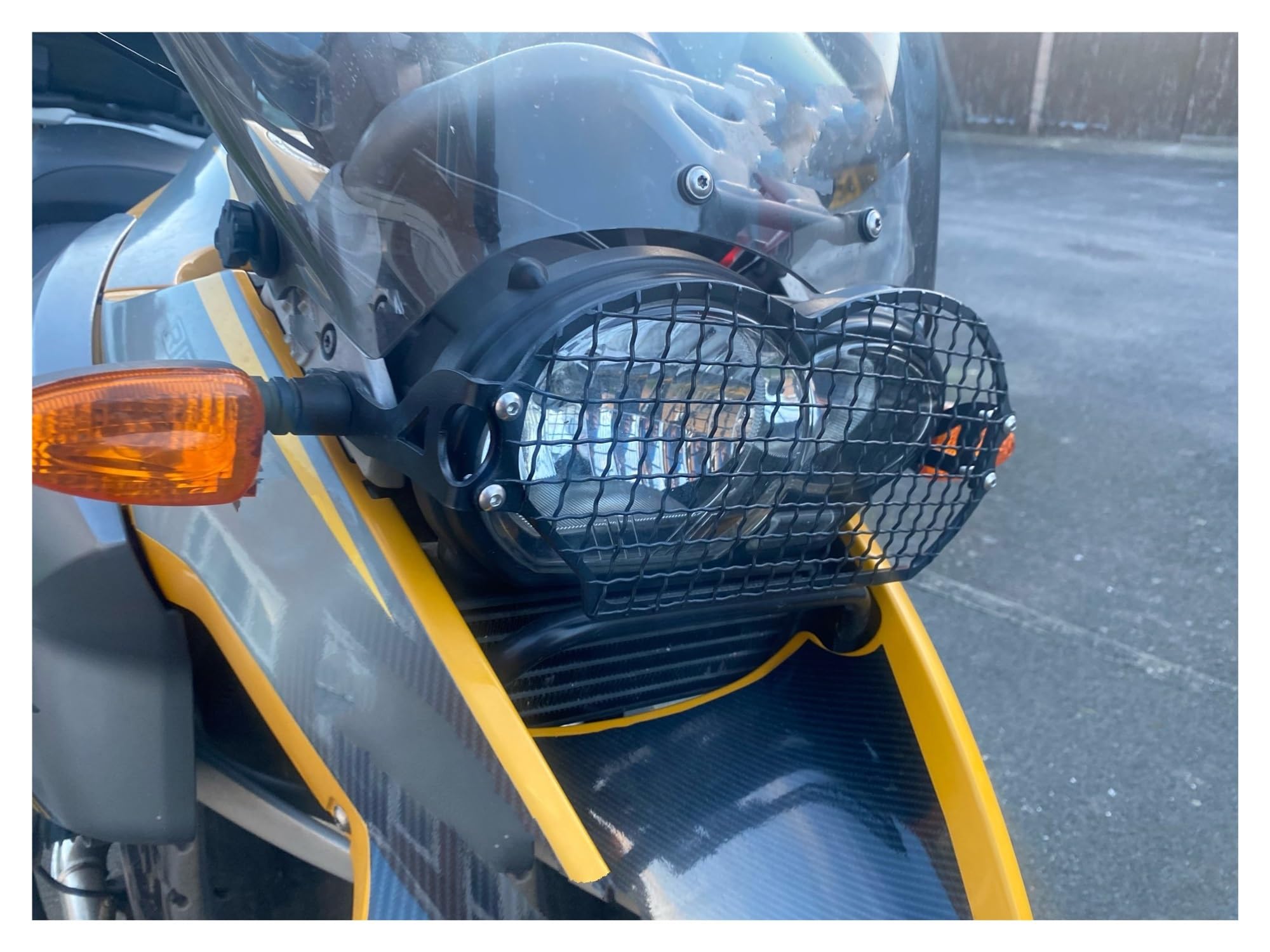 For BMW GS R 1200 R1200GS R1200GSA Adv R1200 GS Oil Cooled 2004-2012 Motorcycle Headlight Vehicle Lighting Guard Protector Transparent Lens Cover