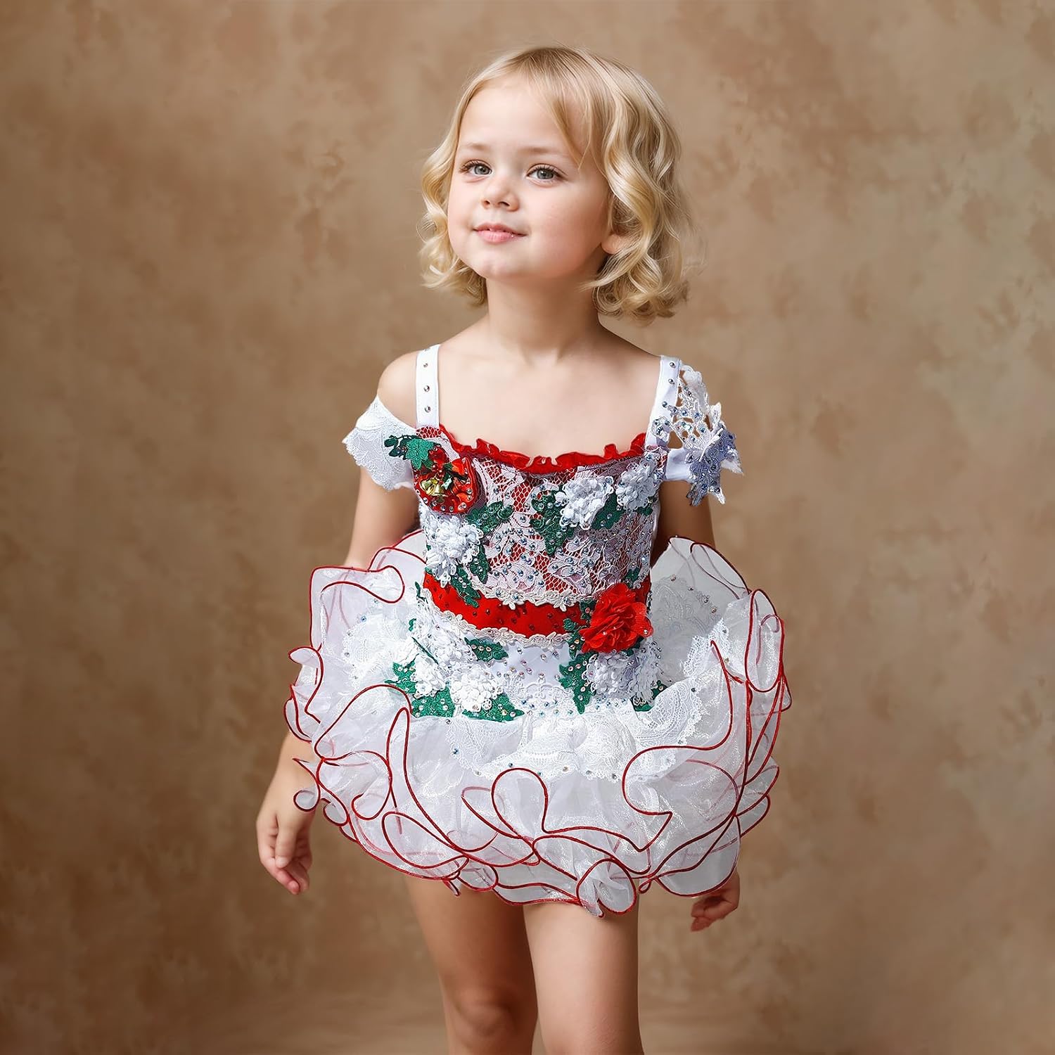 Handmade Toddler Pageant Girl's Princess Dress Cupcake Pageant Princess Birthday Party Tutu Pageant Dress