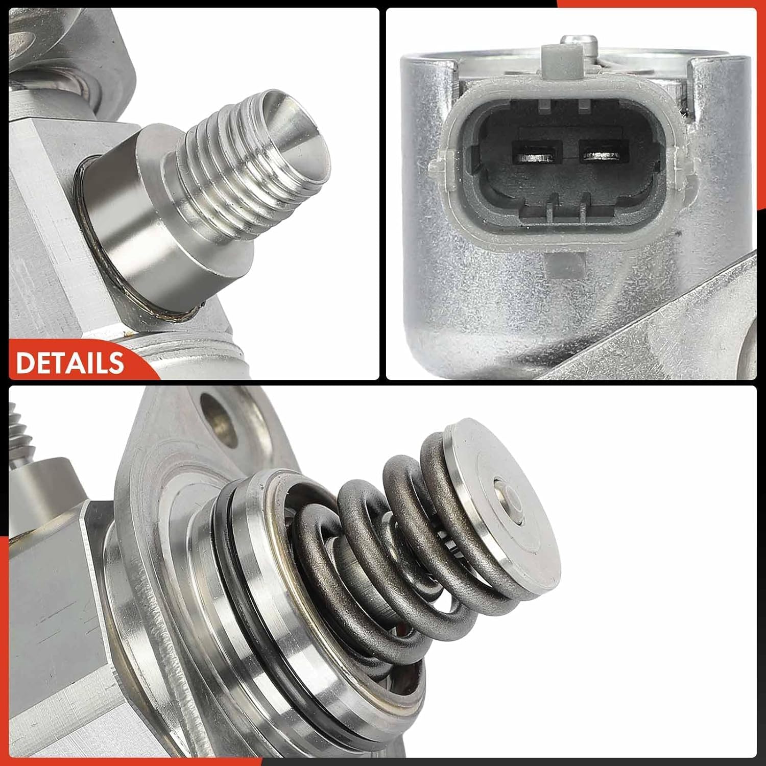 A-Premium High Pressure Fuel Pump Compatible with Chevrolet Traverse, Camaro & GMC Acadia 2009-2016, Acadia Limited & Buick Enclave, LaCrosse, Allure & Cadillac CTS, STS & Saturn Outlook, 2009-2017