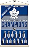 Vista 3 de Trends International NHL Toronto Maple Leafs - Póster de pared con marco magnético