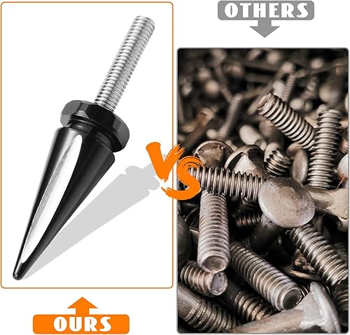 Miniatura 7 de 4 tornillos para parabrisas de motocicleta, tornillos de acero inoxidable para Harley Touring Road Glide modelos 2015-2023