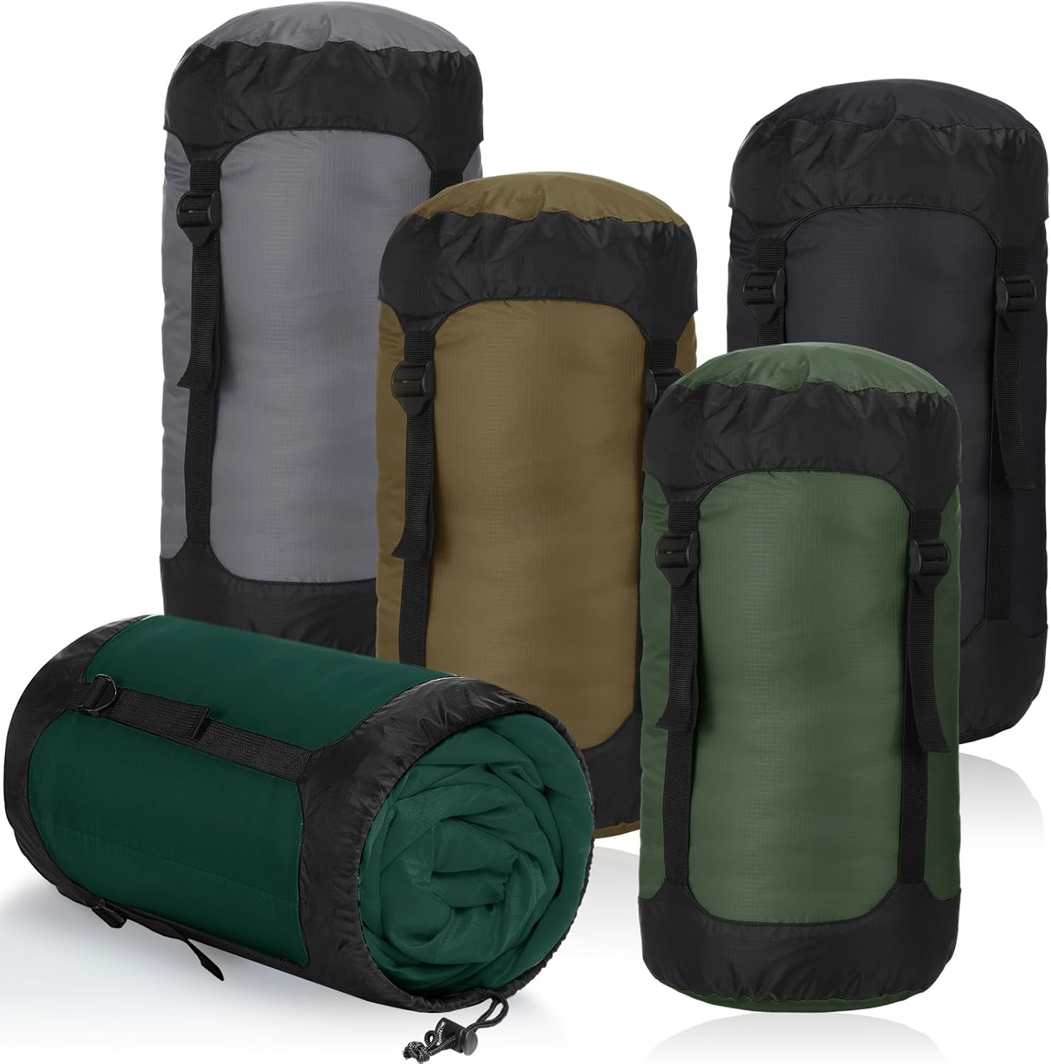 Pcs Compression Sacks for Backpacking 20L Camping Jamaica Ubuy