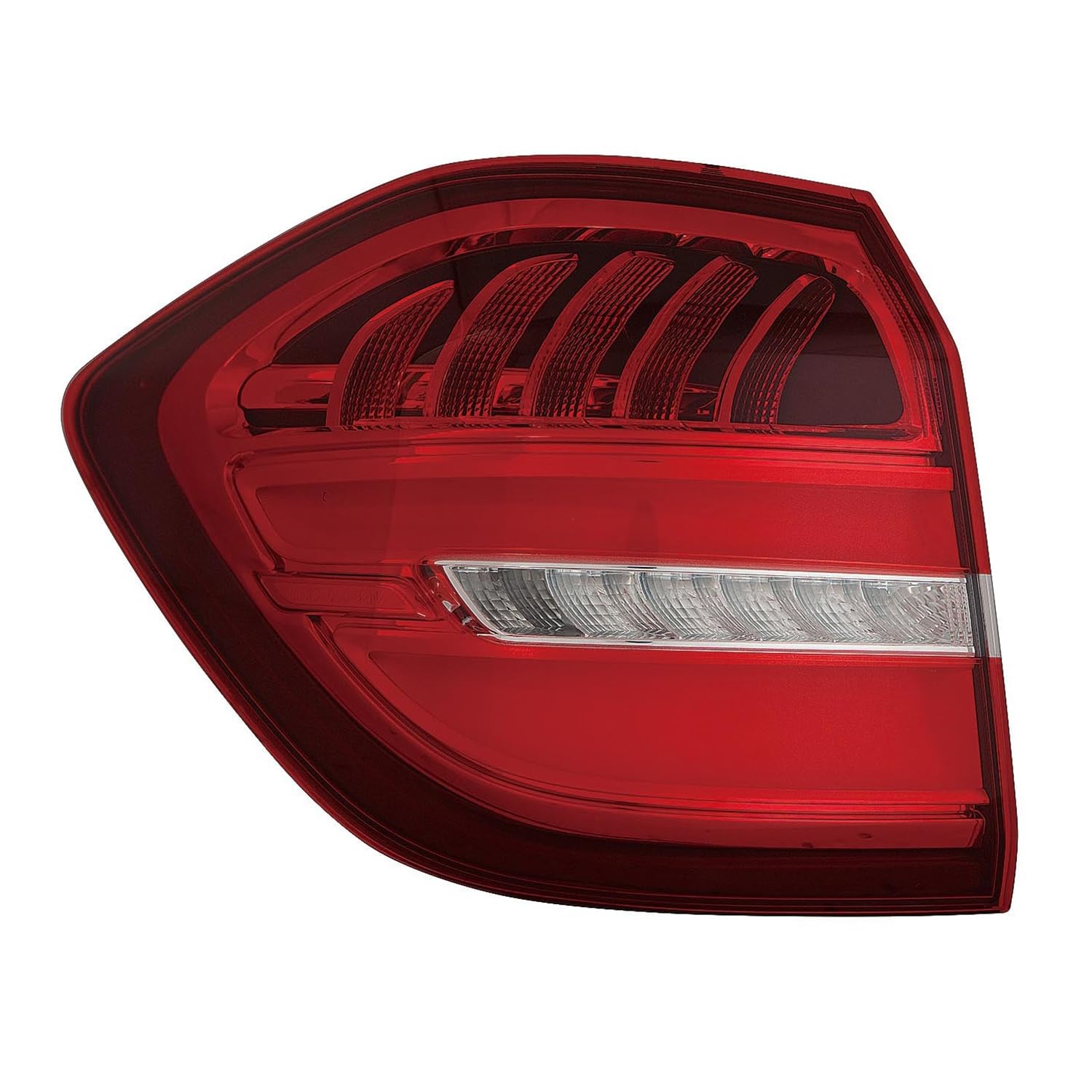 HEADLIGHTSDEPOT Left Driver Side Tail Light Compatible With Mercedes-Benz 17-19 GLS450 GLS550 GLS63 AMG CAPA Certified