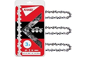 KAKEI 14 Inch S52 Chainsaw Chain for Husqvarna Echo Ryobi