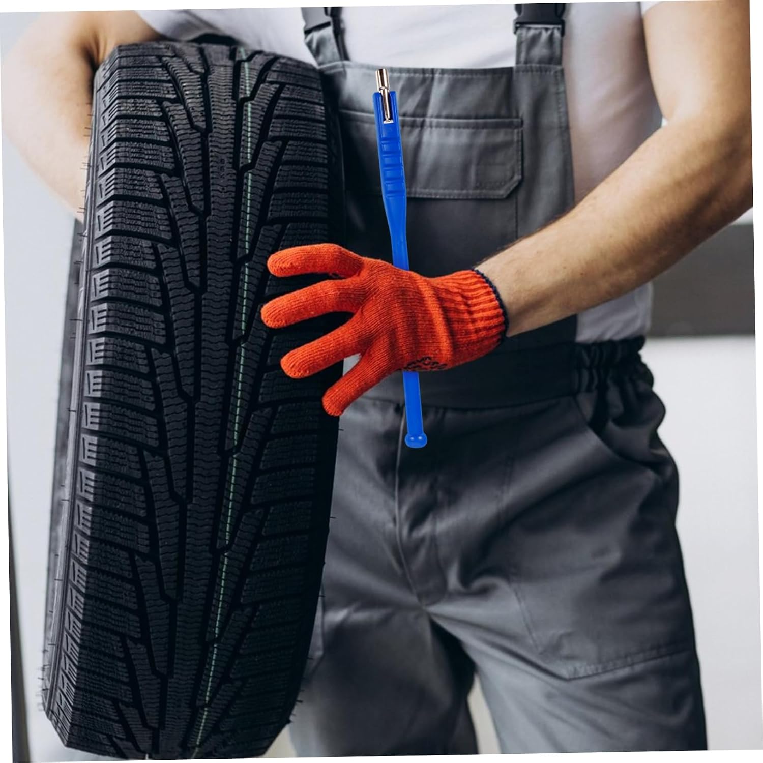 1set Portable Valve Core Remover Tool Tire Installation Removal Kit Durable Construction User-Friendly Design for Easy Repairs for Non-Professionals and DIY Enthusiasts