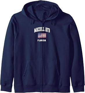 Macdill AFB Zip Hoodie