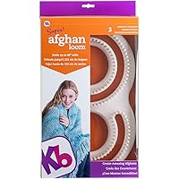 Algopix Similar Product 4 - Authentic Knitting Board Afghan