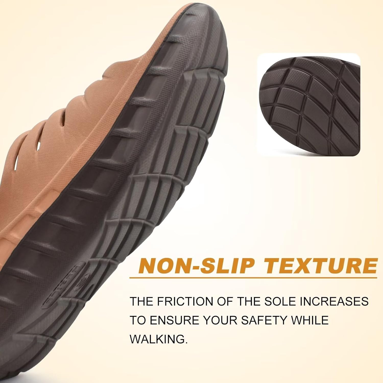 KuaiLu Mens Recovery Sandals Orthotic Arch Support Open Toe Sport Slides Thick Cushion Orthopedic Plantar Fasciitis Slip On Wide Width Summer Pool Beach Waterproof - Image 8