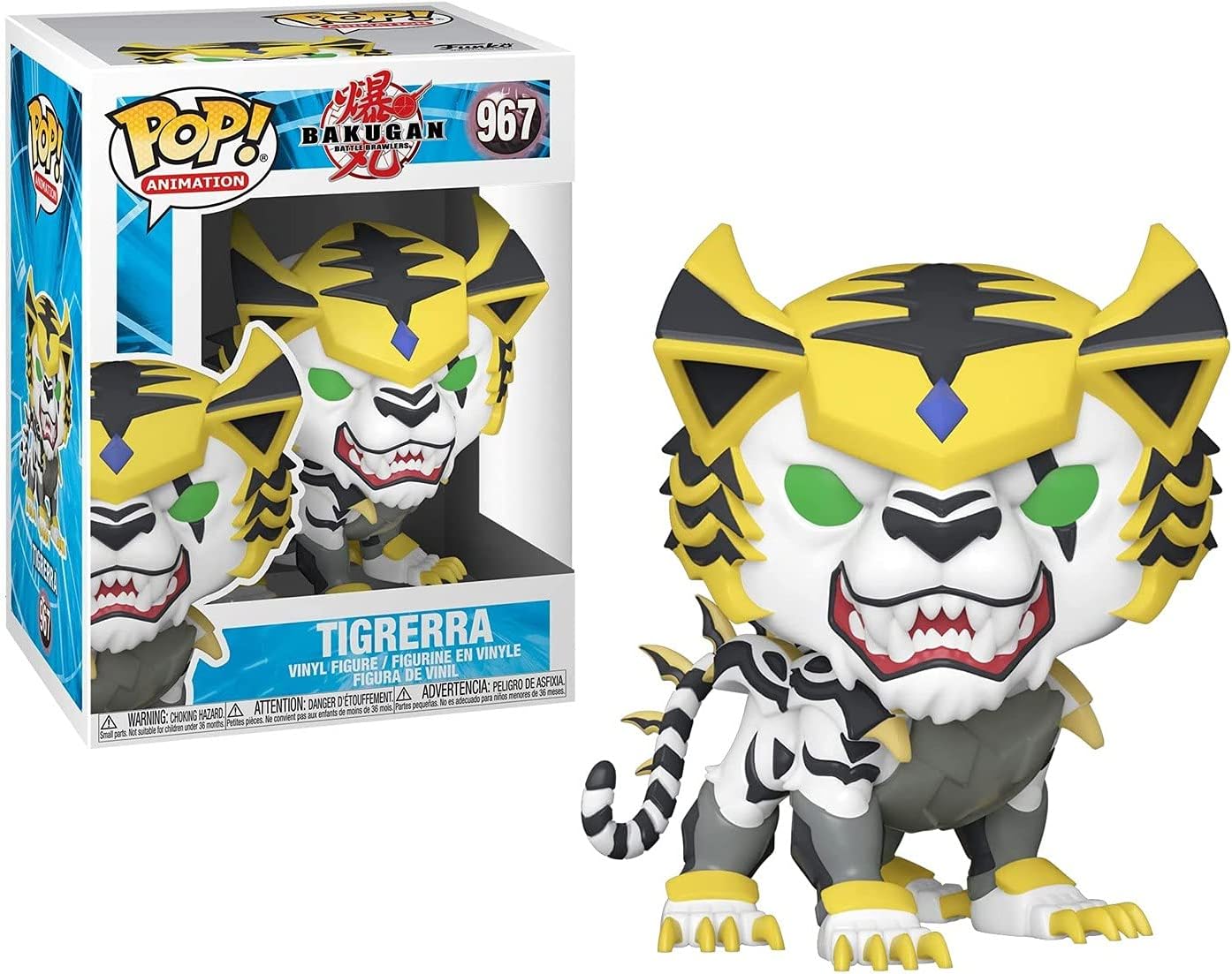 POP Animation: Bakugan - Tigrerra, Multicolor