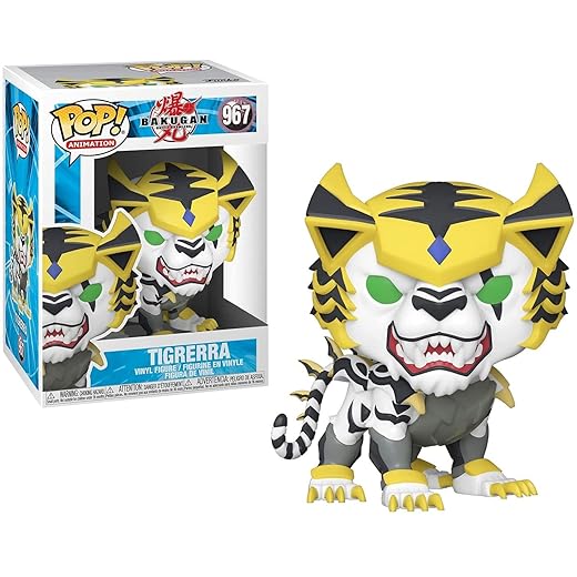 Pop Funko Animation: Bakugan - Tigrerra, Multicolor