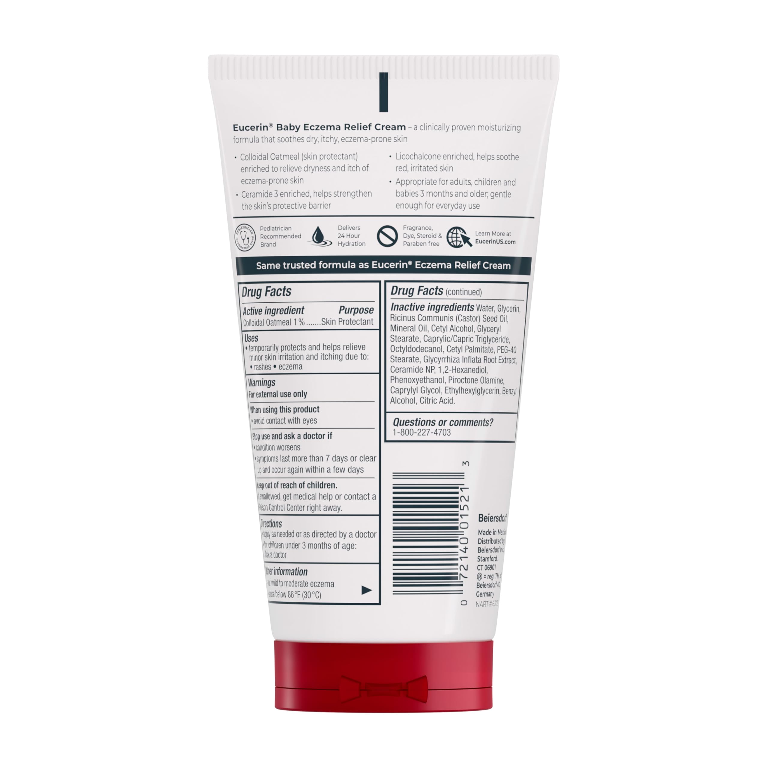 Eucerin Baby Eczema Relief Body Creme 141,7g
